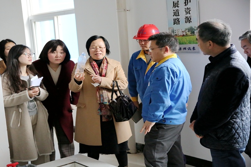 2019年3月8日，時任浙江省水利廳水資源管理處副調(diào)研員沈仁英蒞臨景興調(diào)研指導(dǎo)
