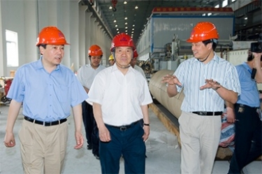 2007年5月25日，時(shí)任全國(guó)政協(xié)常委、經(jīng)濟(jì)委員會(huì)副主任、中國(guó)包裝聯(lián)合會(huì)會(huì)長(zhǎng)石萬(wàn)鵬一行來(lái)公司視察
